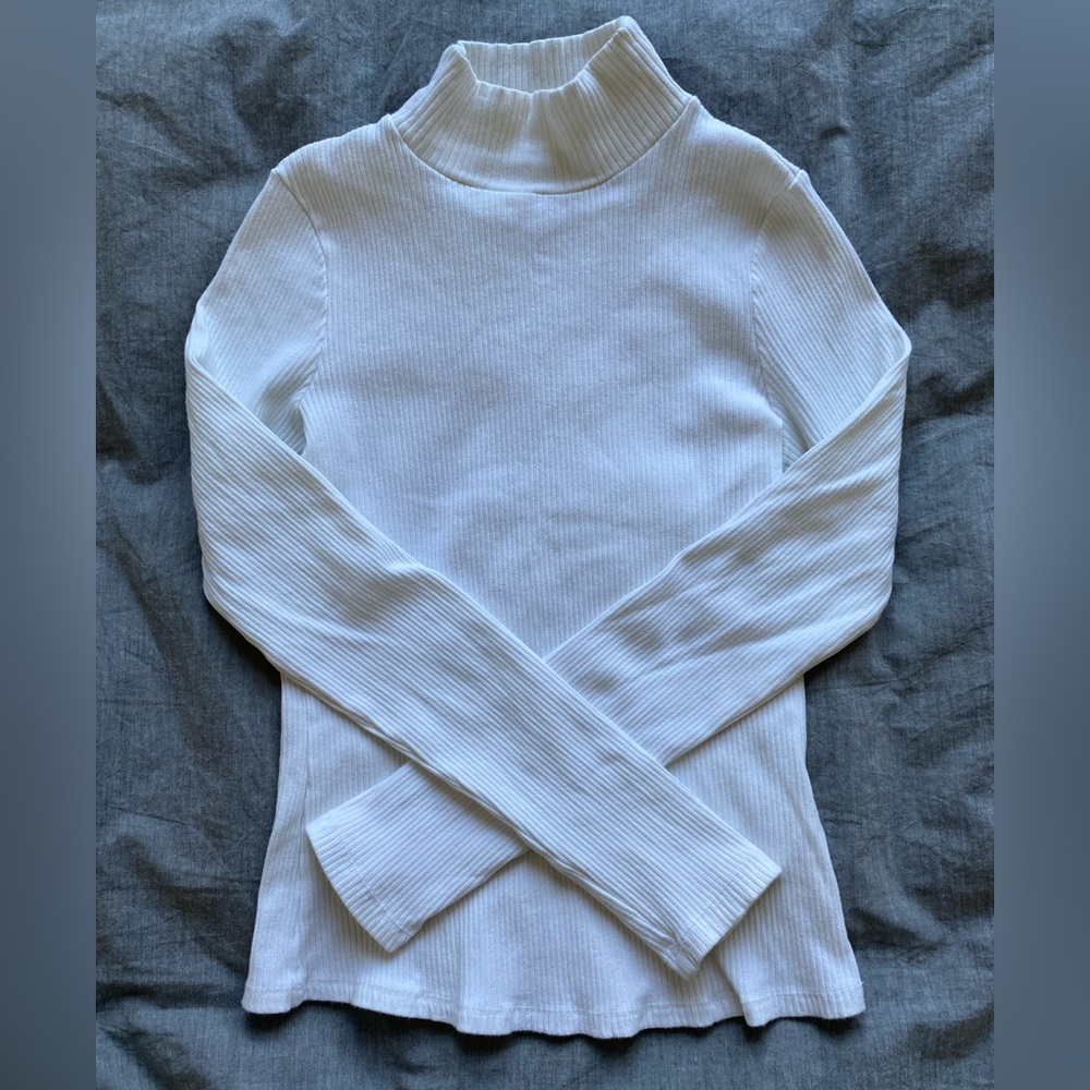 Anthropology White Long Sleeve